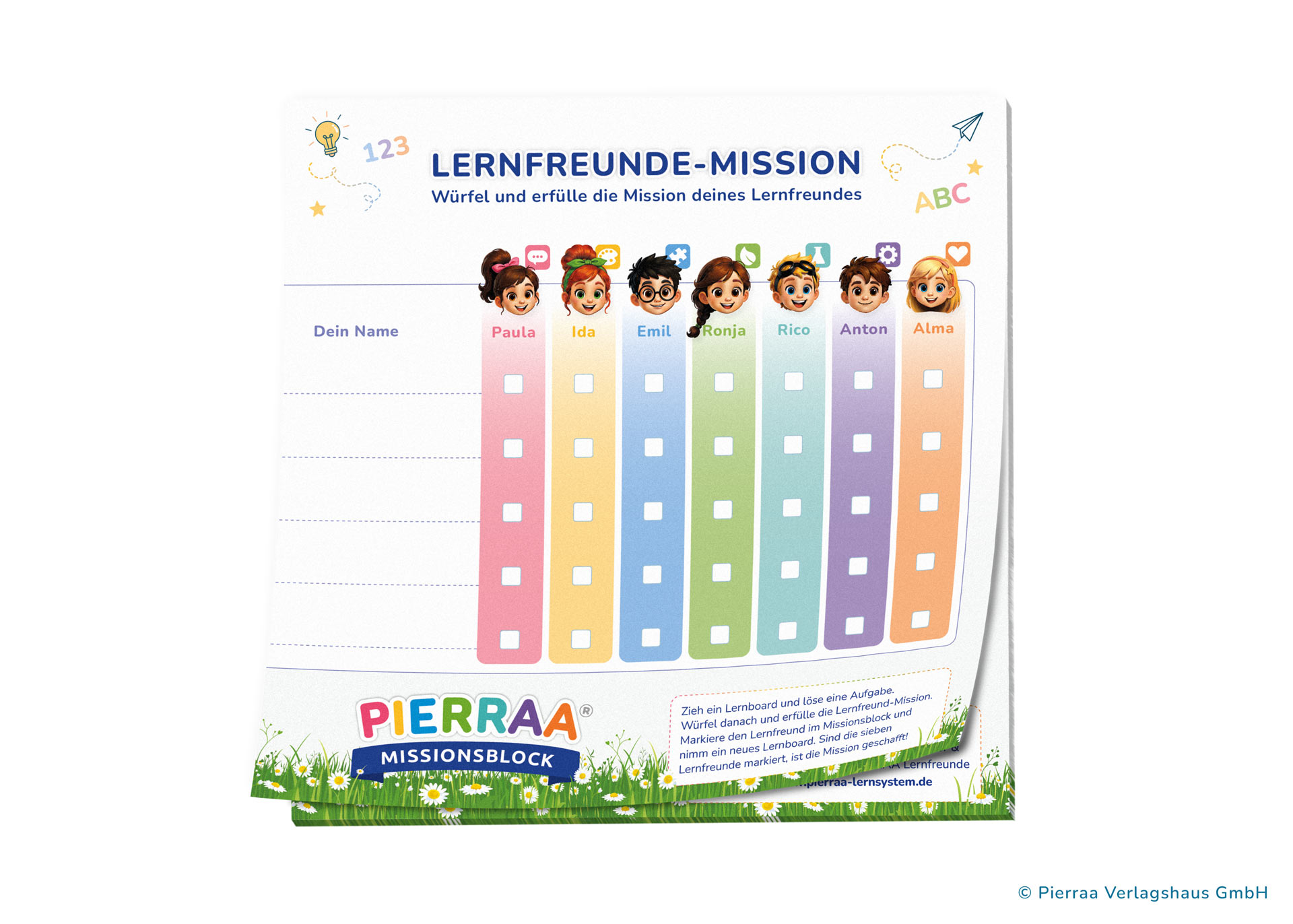 PIERRAA Missionsblock