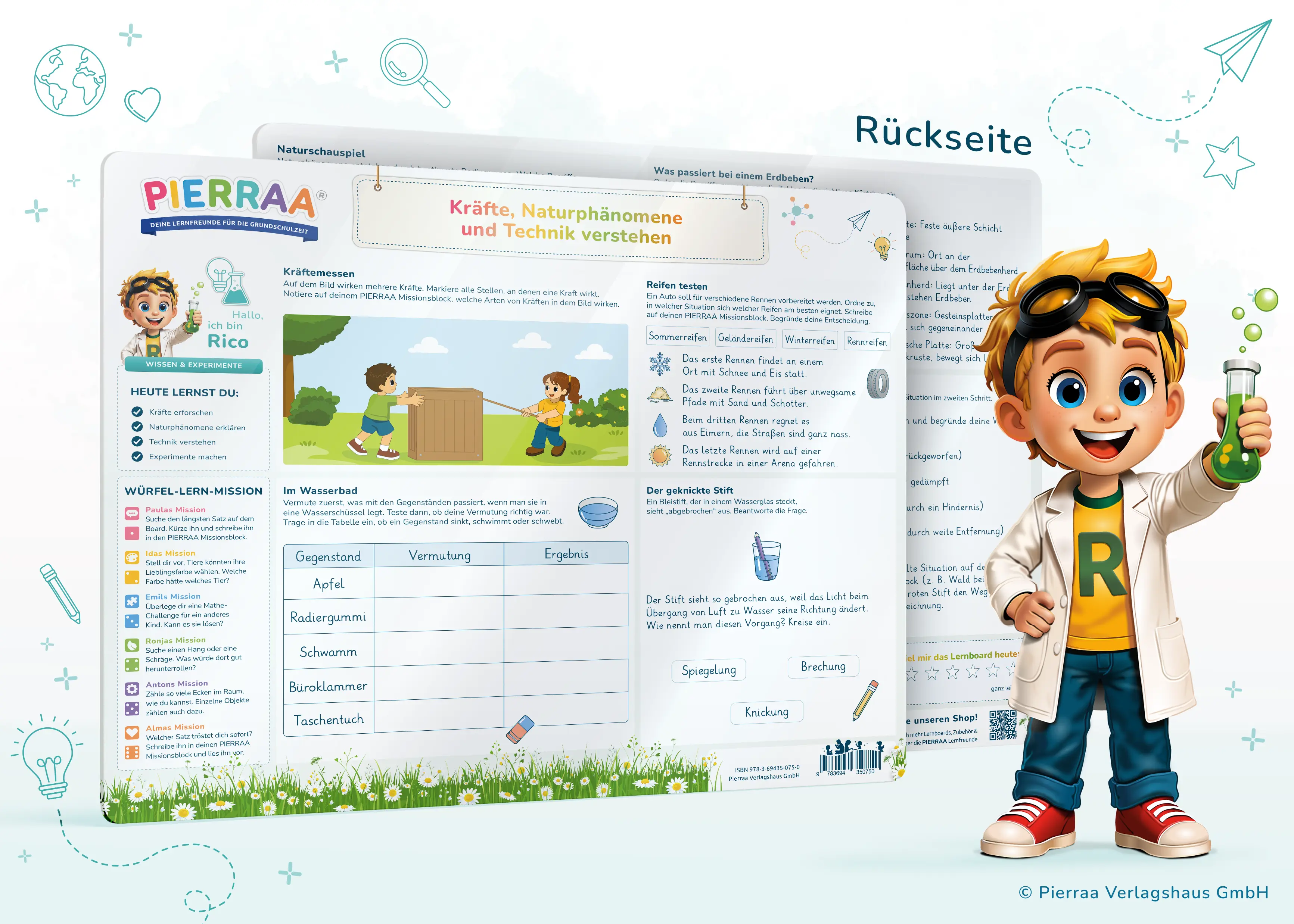 Lernboard Rico – Kräfte, Naturphänomene und Technik verstehen