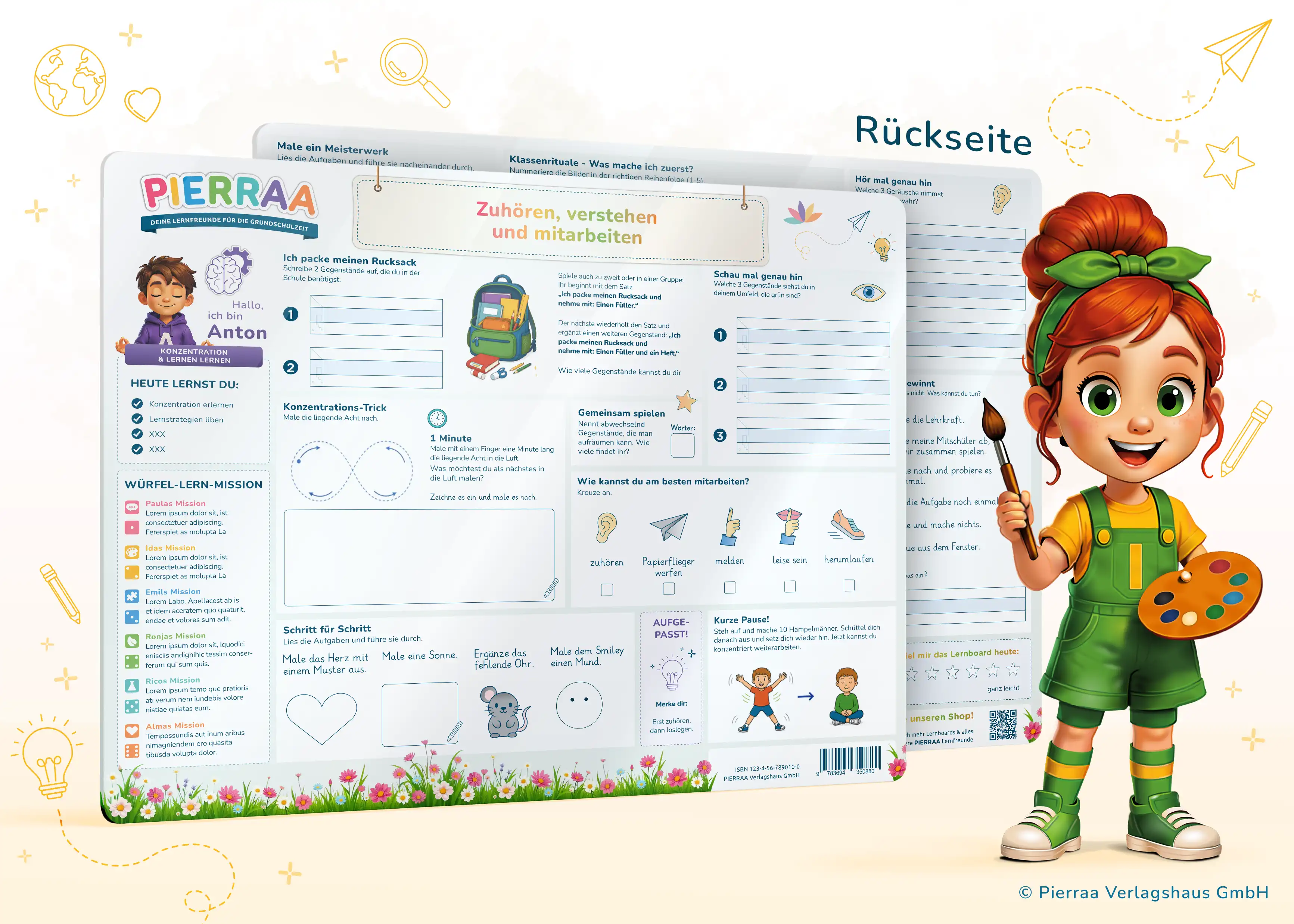 Lernboard Ida – Fantasiewelten und Figuren gestalten Lernboard Ida – Fantasiewelten und Figuren gestalten